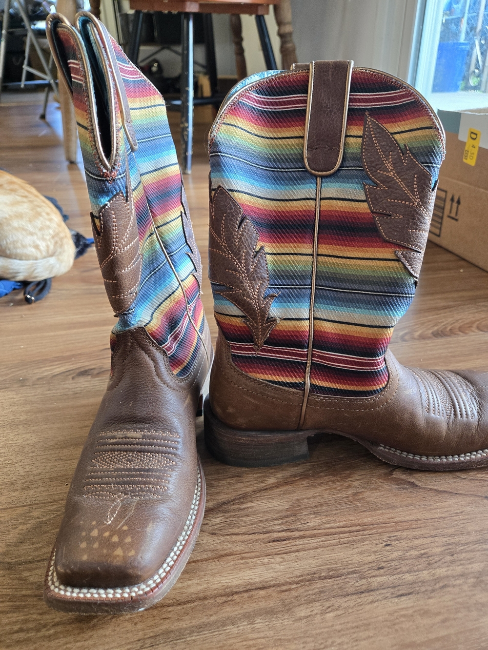 Ariat Feather And Stripes Boots